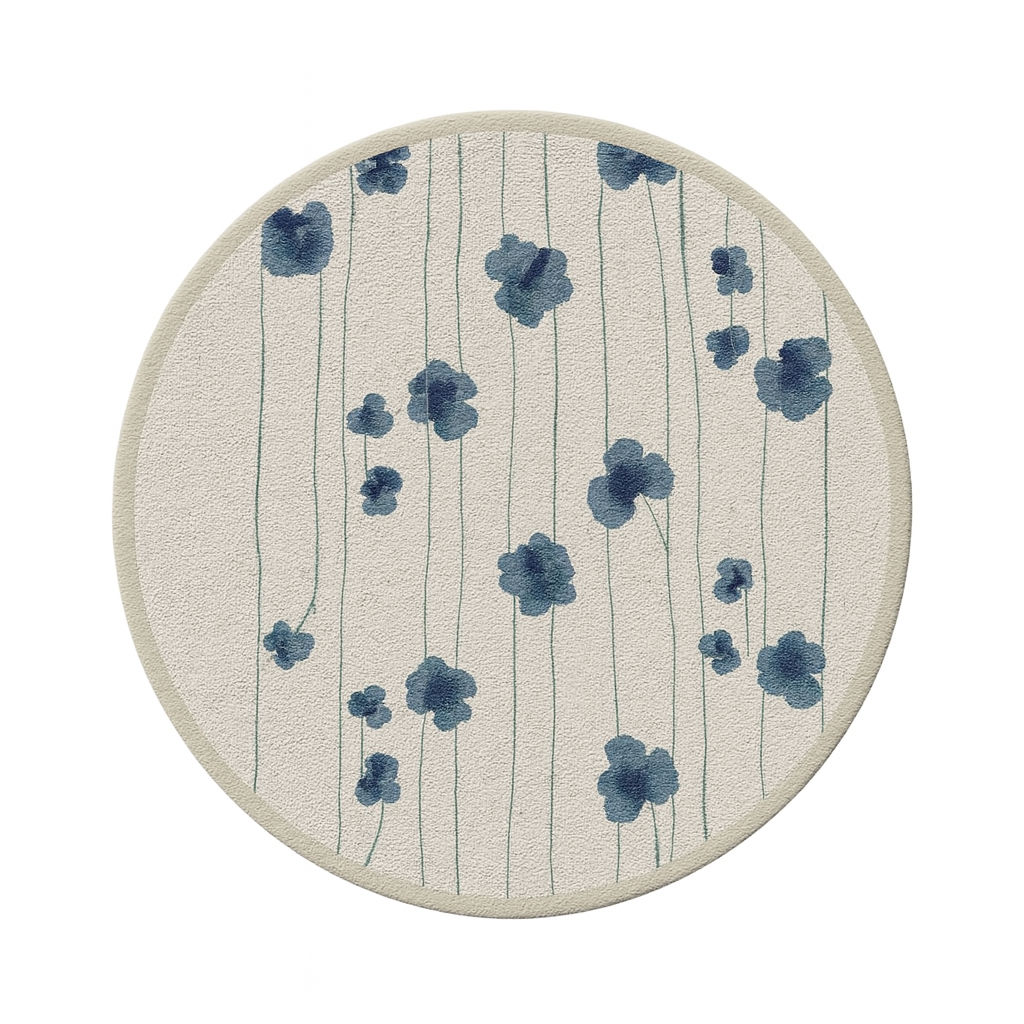 SELORA - Hand Tufted Floral Carpet